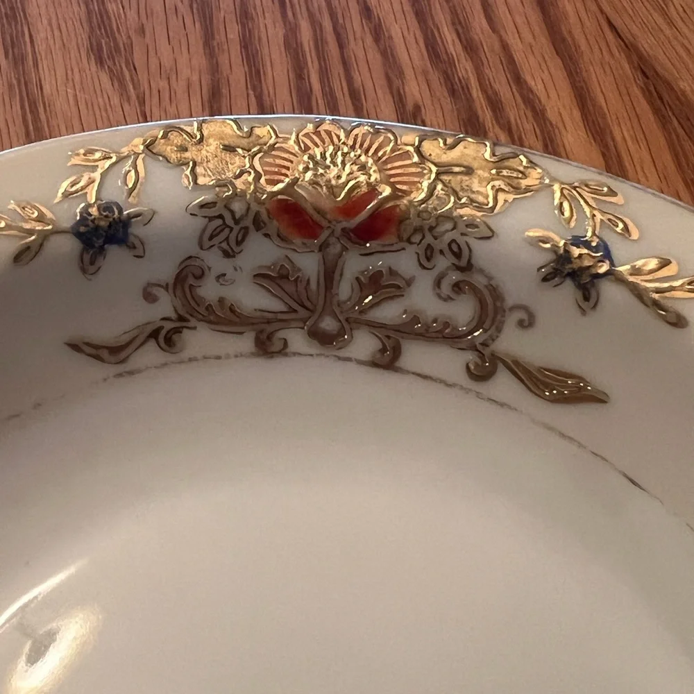 Vintage Noritake Morimura Hand Painted Dish